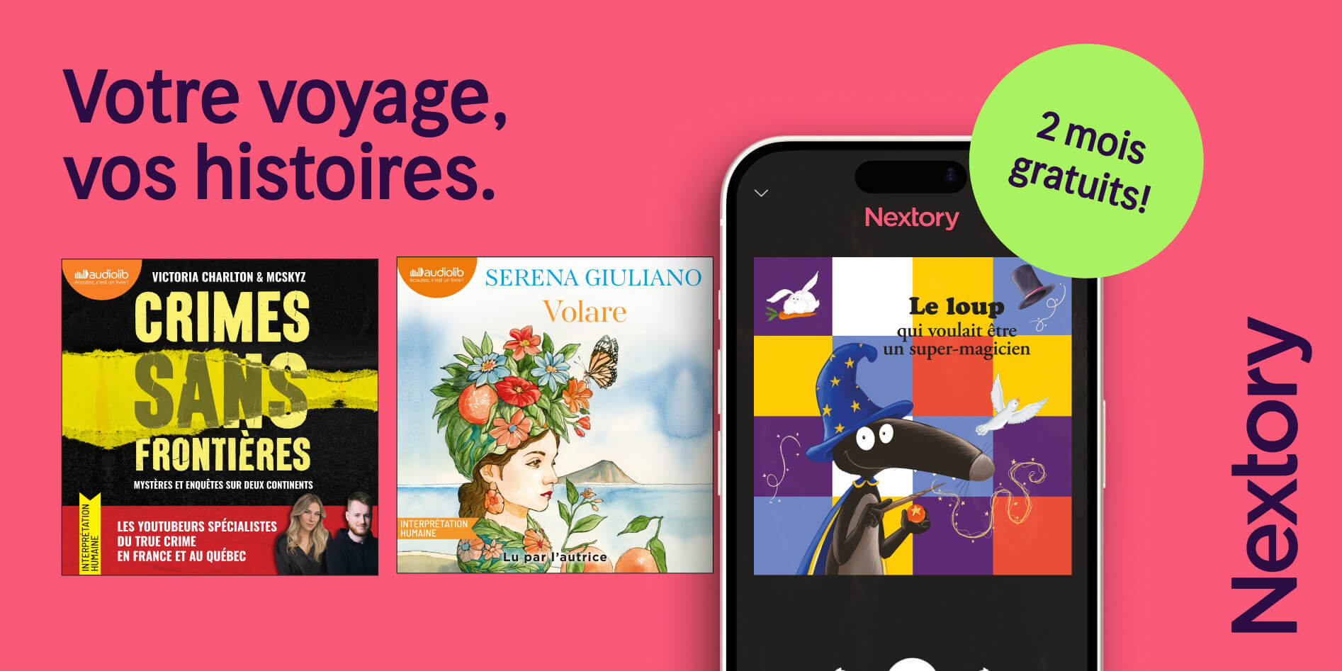Read and listen more with Nextory