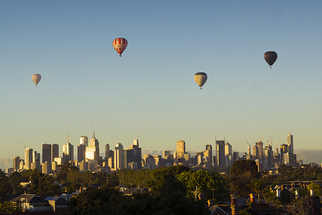 Melbourne sky view