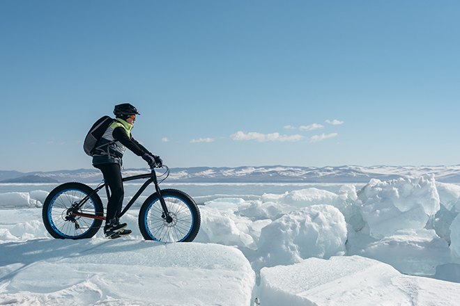 snow bike, velo, vtt, neige