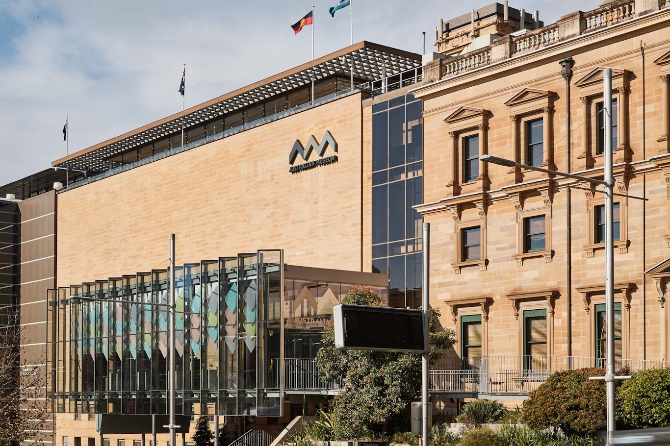 Exterior of the Australian Museum