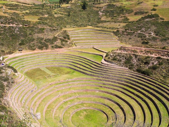 Foto de Moray, otro sitio arqueológico en Cusco, Perú