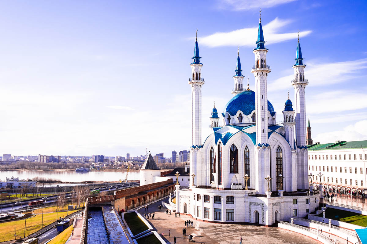 Казань кул Шариф и Благовещенский собор