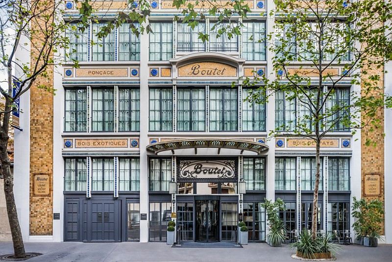 La façade de l'hôtel Paris Bastille Boutet MGallery