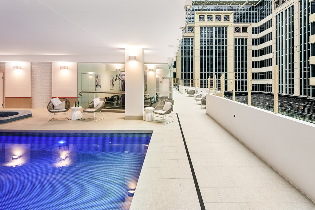 Kids will love taking a dip at Novotel Melbourne on Collins