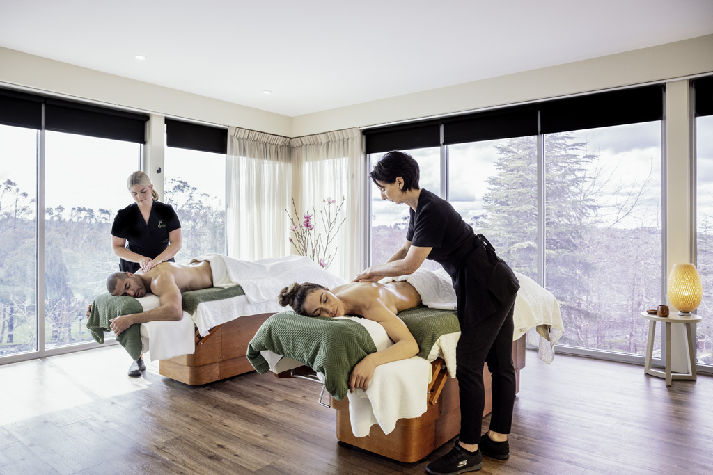 The award-winning Ubika Day Spa at the Fairmont Resort & Spa in the Blue Mountains