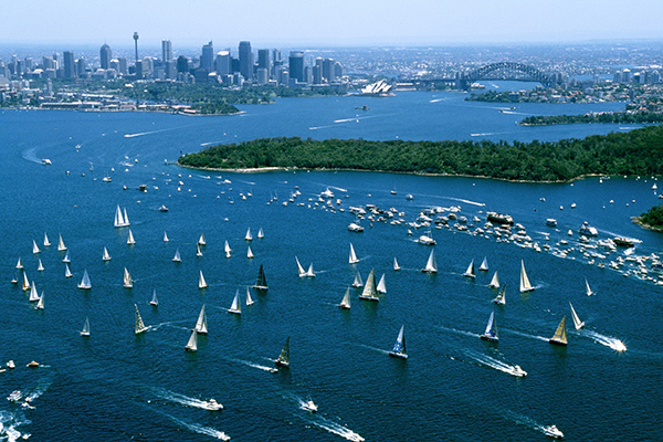 Sydney to Hobart Yacht Race - image credit: Tourism Australia 