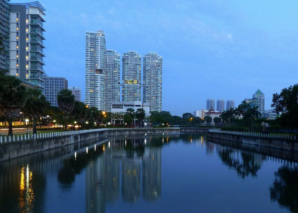 A stunning morning view of the Kallang River. Source: Leong Him Woh