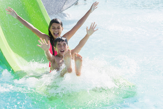 Things to do in Bali with kids: Waterbom water park