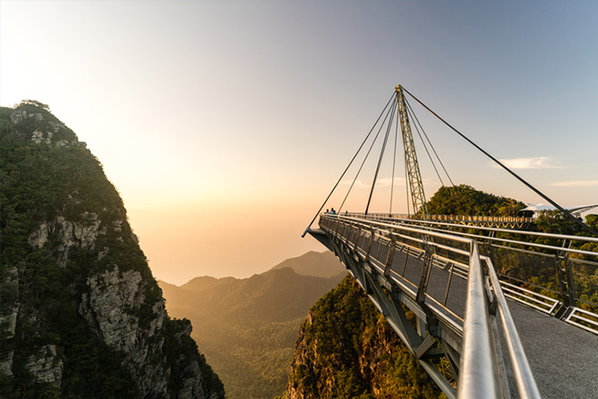 Places to visit in Malaysia with kids: Langkawi Sky Bridge