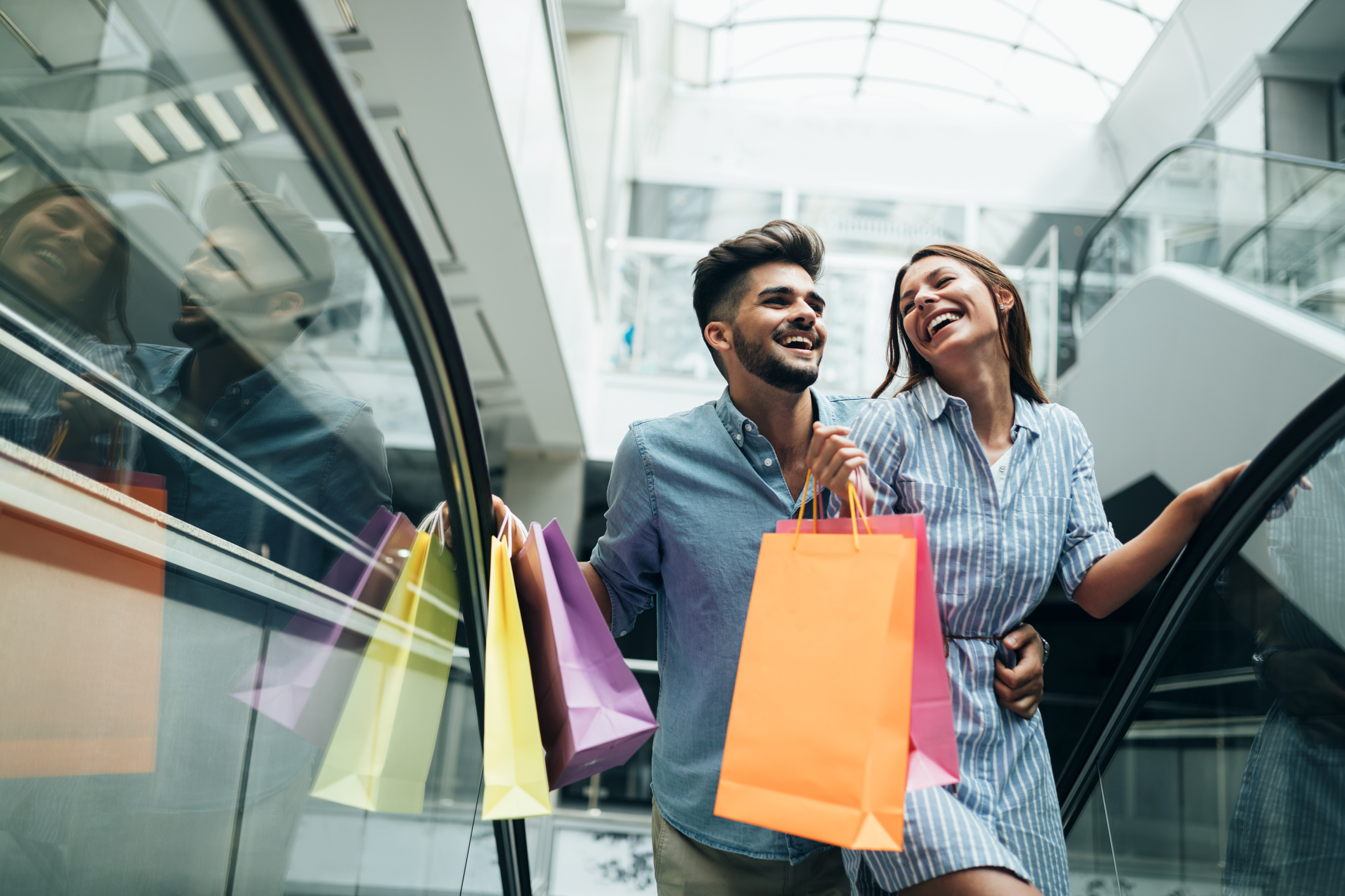 guy shopping