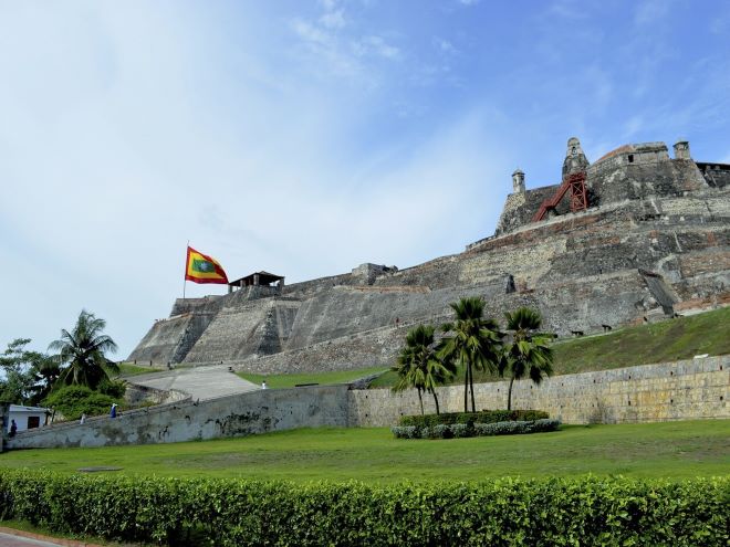  Castillo de San Felipe en Cartagena Colombia