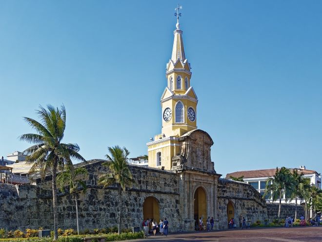 Torre del Reloj, uno de los monumentos más importantes de Cartagena