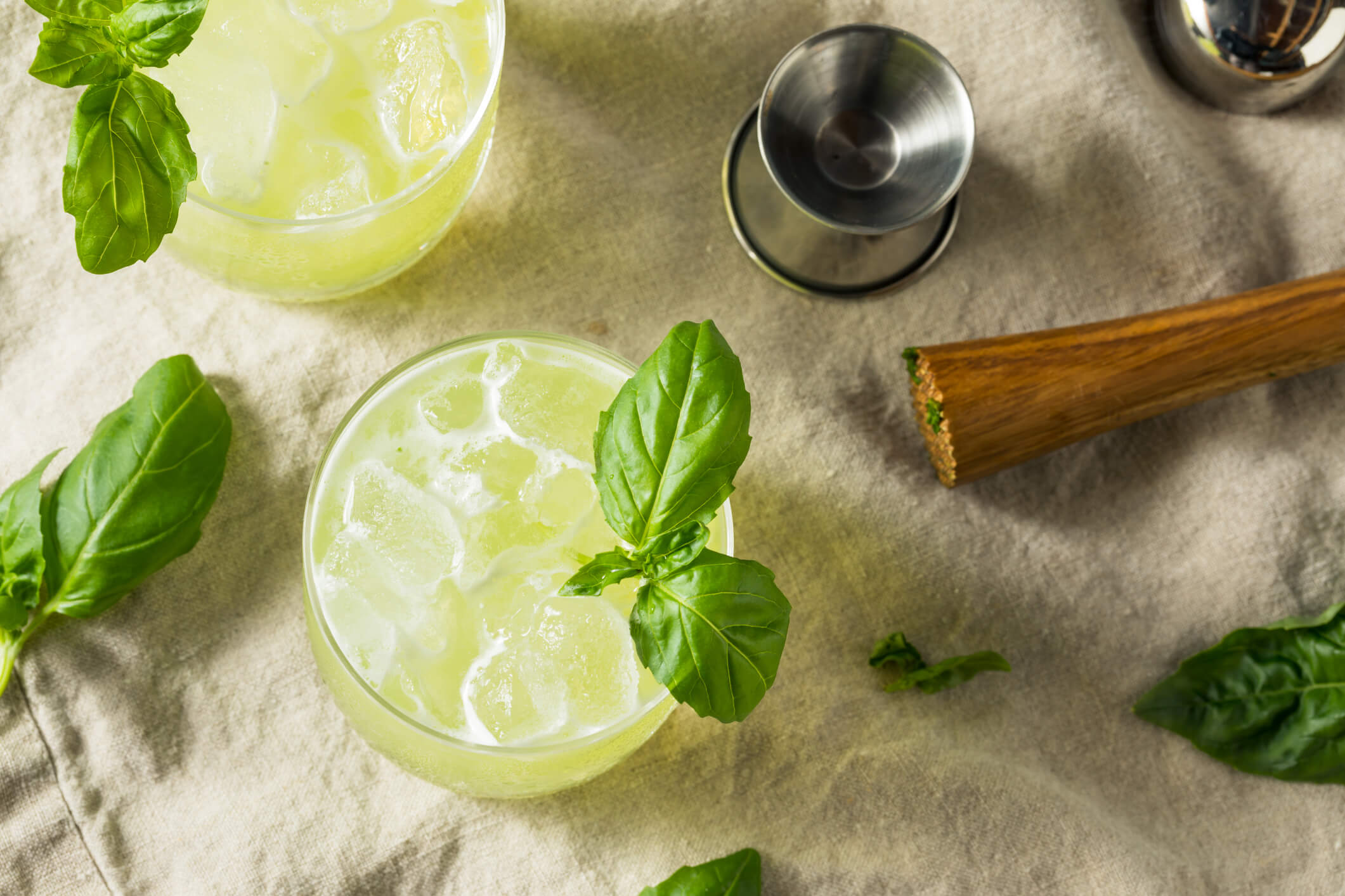 gin basil smash