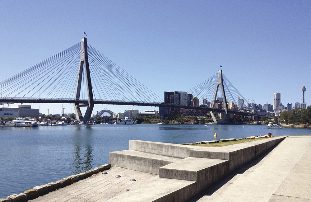 Anzac Bridge, Tourism Australia