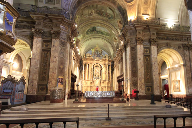 Interior da Arquidiocese de Buenos Aires			
