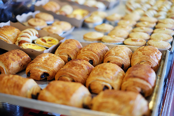 Fresh from the oven, pies and pastries are sure to have your nose leading you all the way to the bakery.