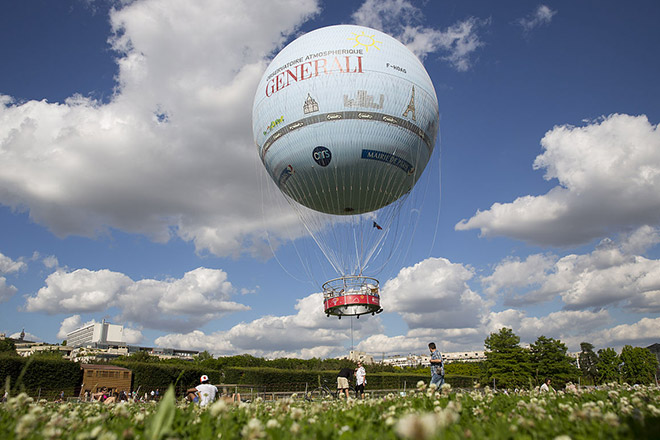 Ballon de paris jardin andre Citroën