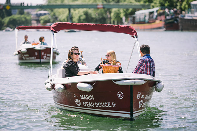 Bateau marins eau douce paris