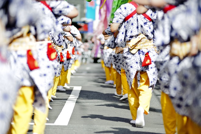 Traditional procession