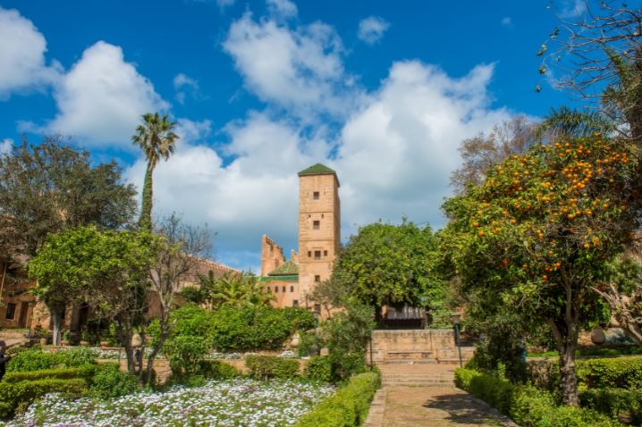 andalusian garden of oudayas