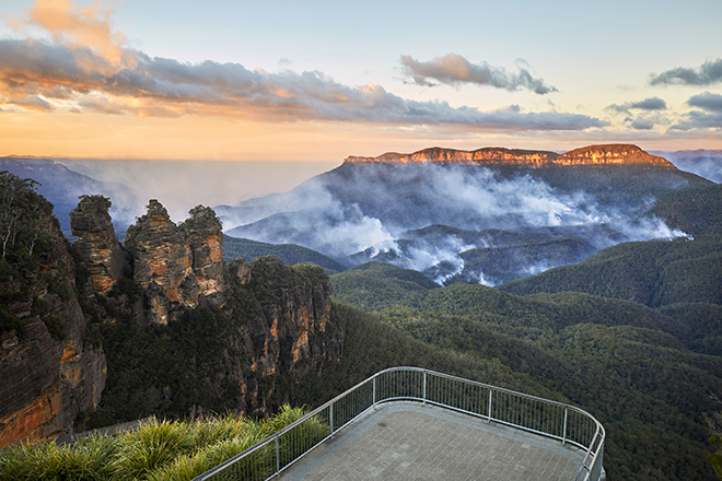 Blue Mountains lookout 