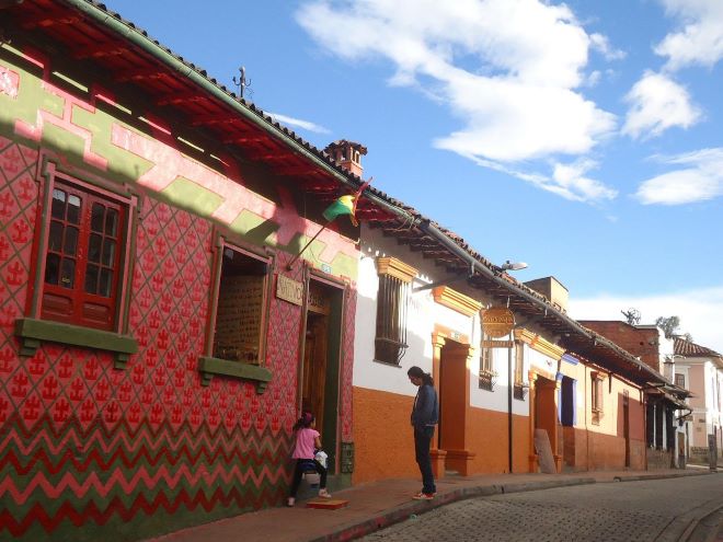 Barrio La Candelaria en Bogotá