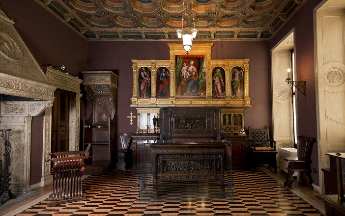 Camera del Letto Valtellinese Museo Bagatti Valsecchi