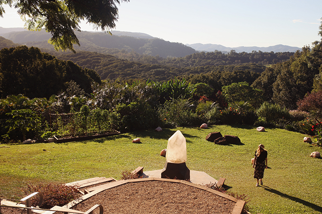 Healing minerals at Crystal Castle in Byron Bay