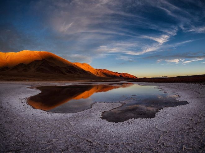 Salar de Tara no Deserto do Atacama Chile