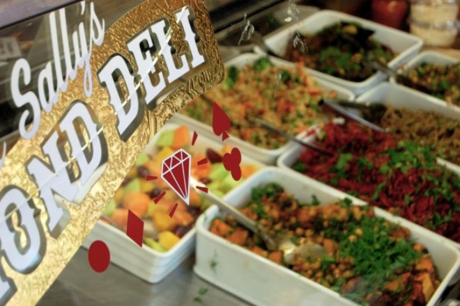 Fresh Salads At Diamond Deli