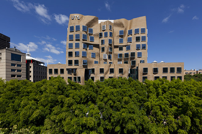 Dr chau chak wing building frank gehry sydney