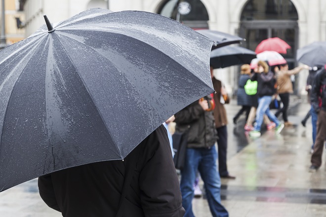 Rainy days are to be expected during Edinburgh Fringe month