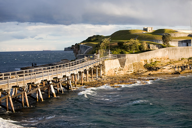 Fort de bare island sydney