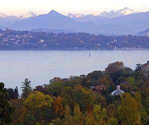 Photographing Lake Geneva