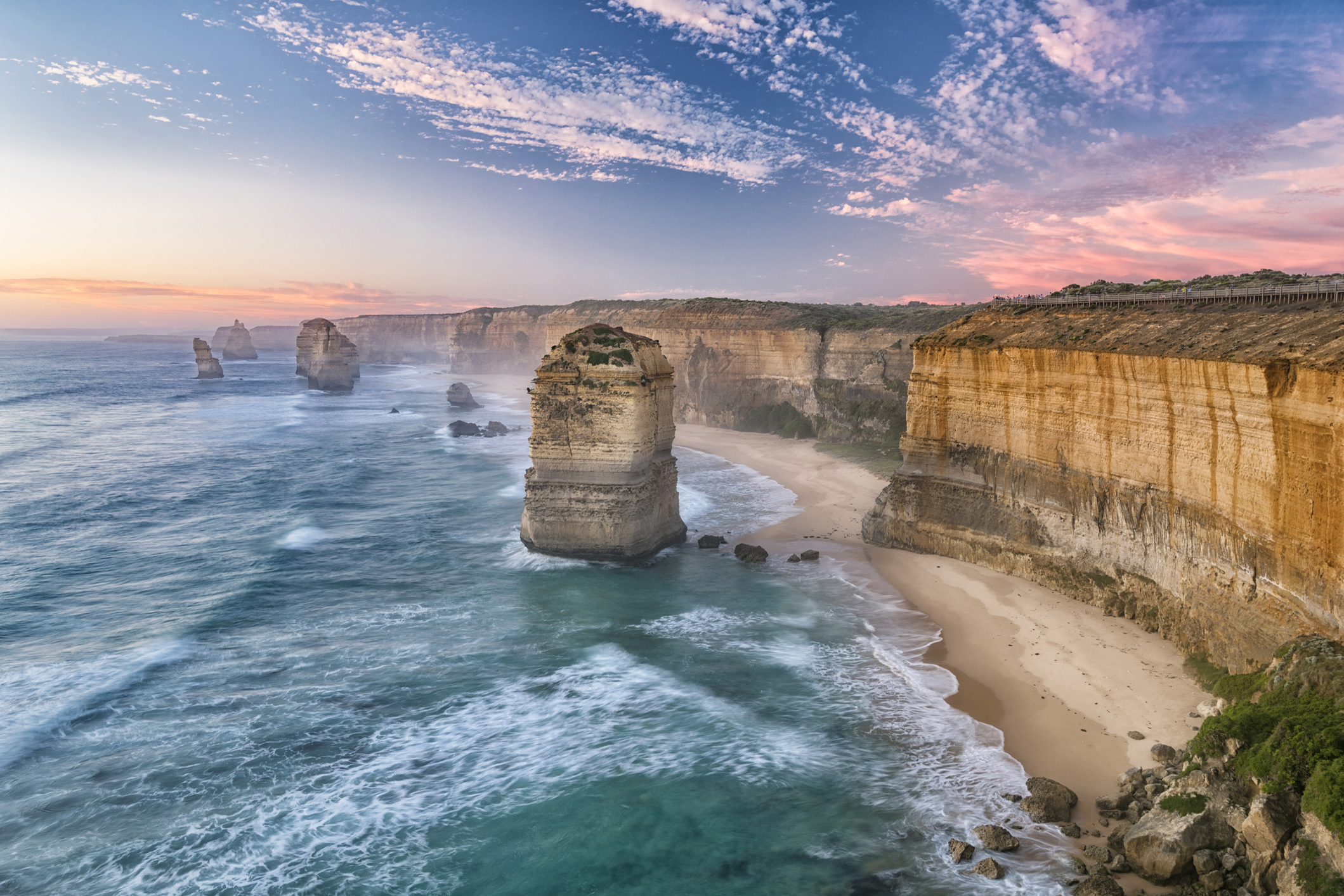 12 Apostles along the Great Ocean Road