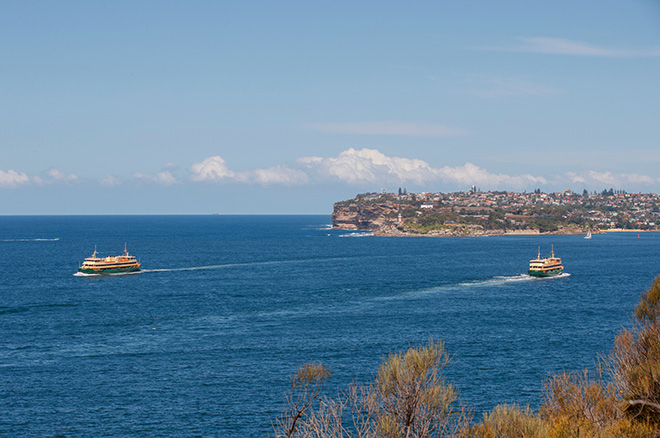 Sydney Harbour, Manly. Destination NSW