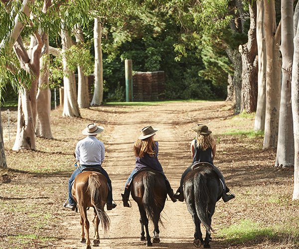 Horesback Riding Frances Andrijich via Tourism WA