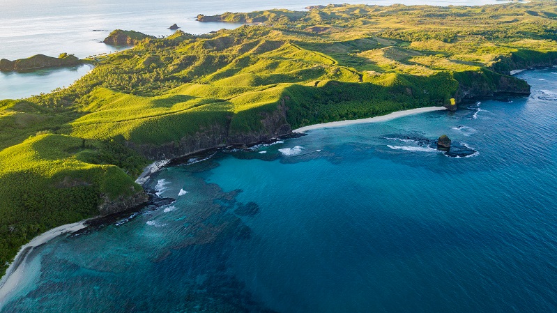 Foto da Ilha Yasawa no arquipélago de Fiji