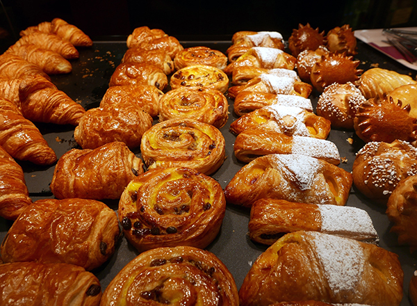 Close-Up Of Assorted Cookies At Bakery