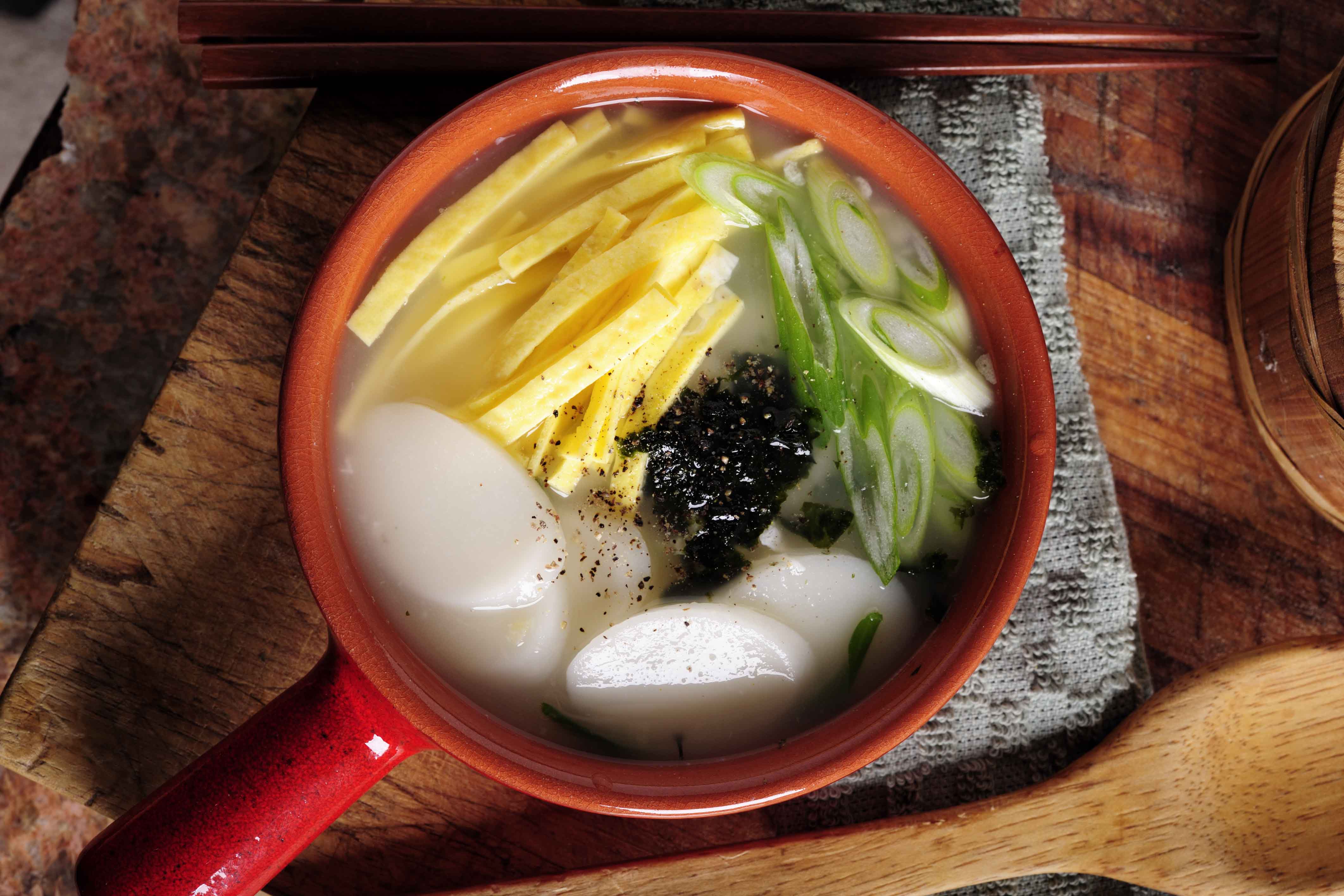 Tteokguk, Rice Cake, Chinese New Year Dish, Lunar New Year Dish 