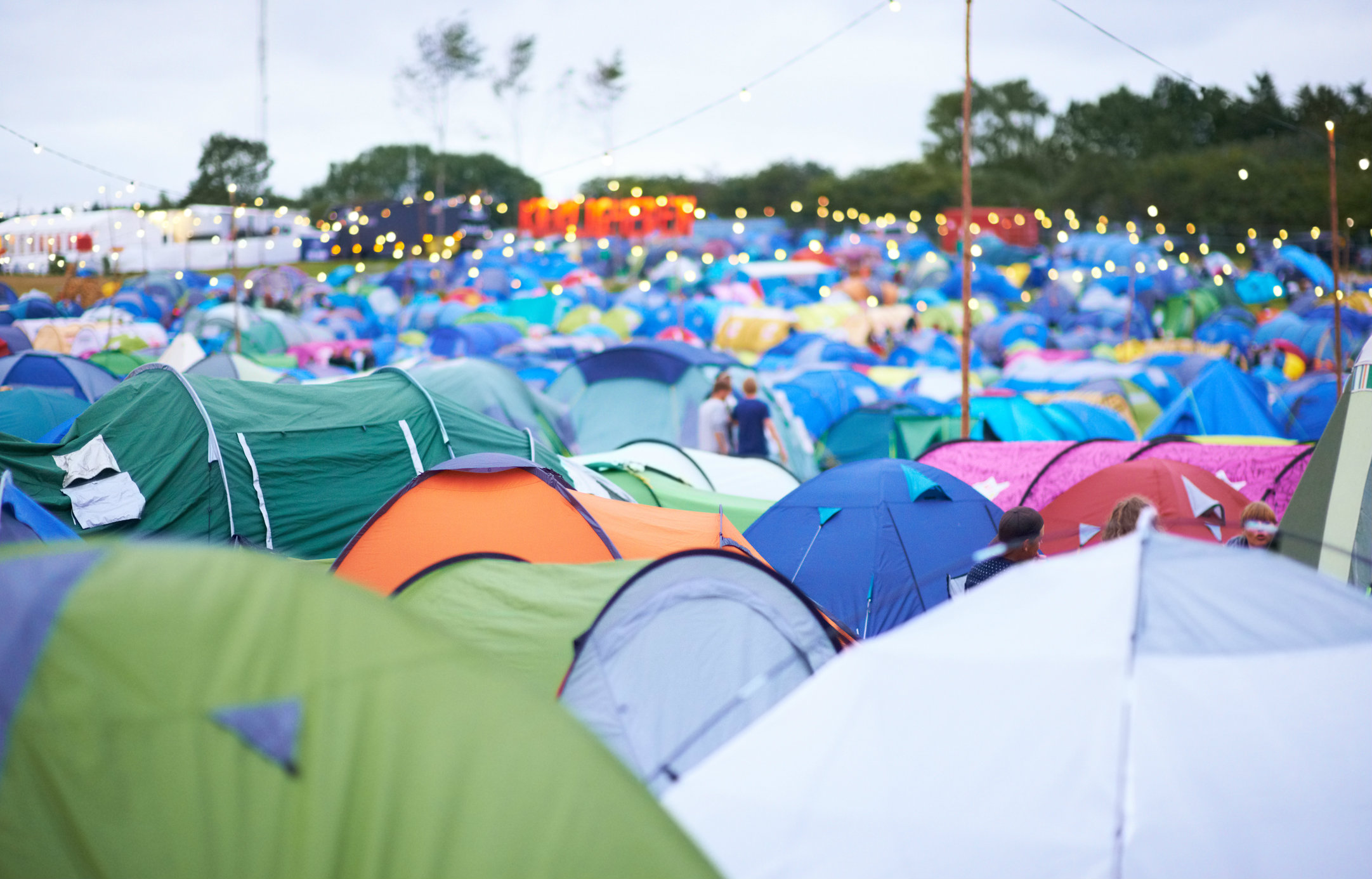 Festival camping