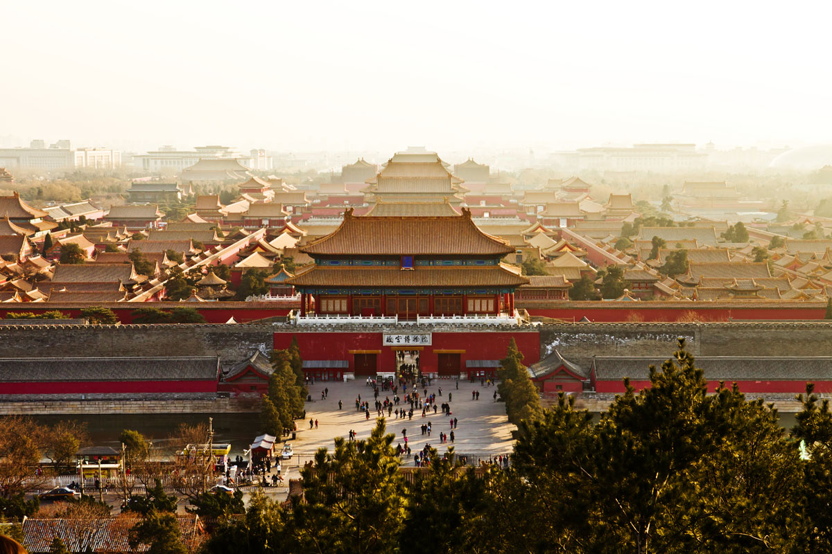 Императорский дворец в Пекине Запретный город