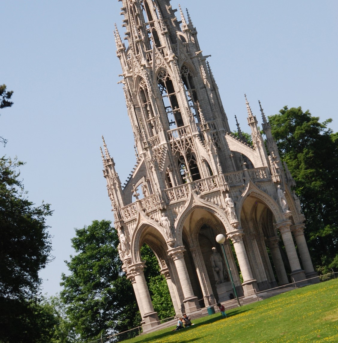 Park of Laken memorial King Leopold