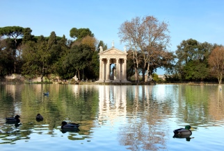 Lago Parco di Villa Borghese