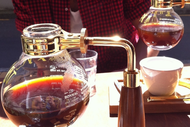 Siphoned Coffee At Lamason Brew Bar