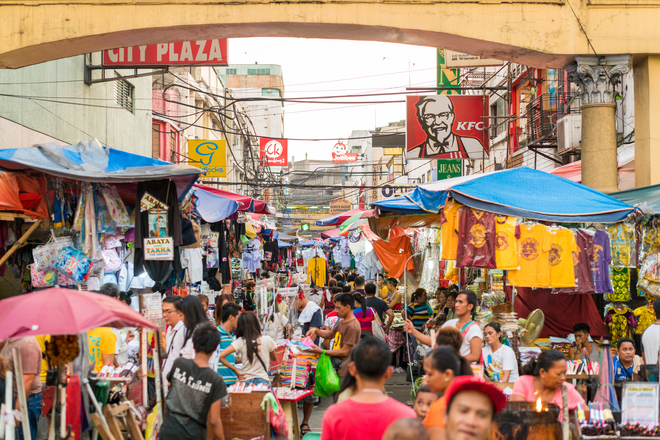 market in manila
