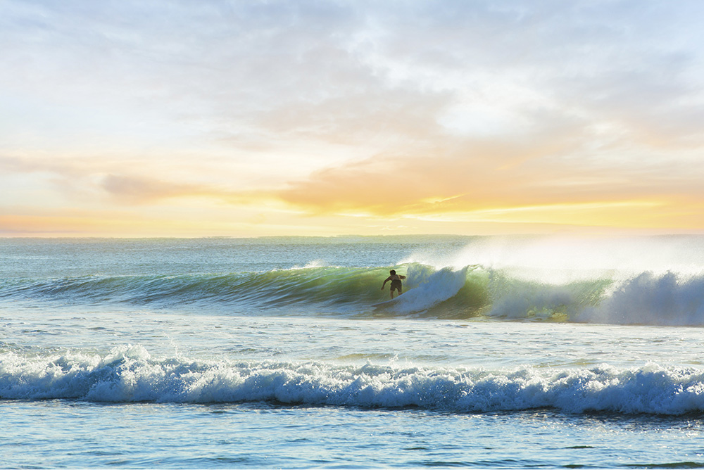 Manly Beach Surfing. Image credit: Destination NSW