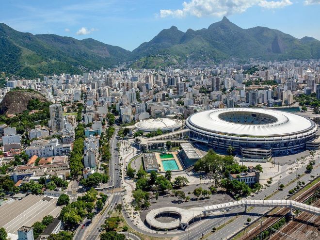 Maracanã bairro da zona norte com o estádio de futebol Mario Filho em destaque (estádio Maracanã: o mais famoso do Brasil)