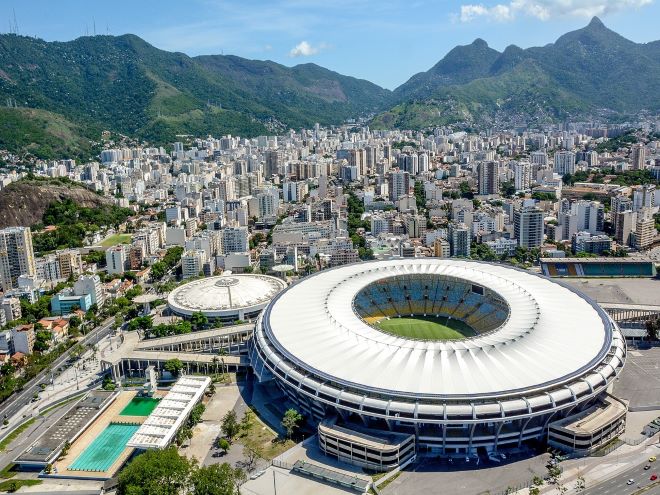 Vista do Maracanã no Rio de Janeiro 