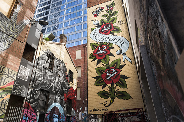 Melbourne laneway art, Visit Victoria